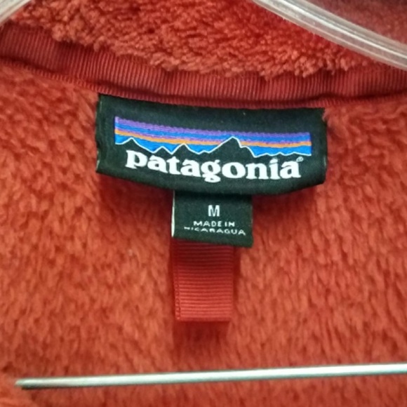 Patagonia Red Women's Re-Tool Half-Snap Pullover - Picture 3 of 4
